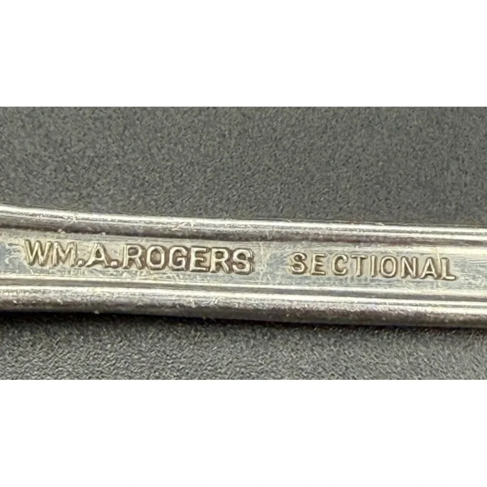 Vintage Oneida Wm A Rogers Silverplate Grille Forks Avenue Pattern 1939 Set Of 6